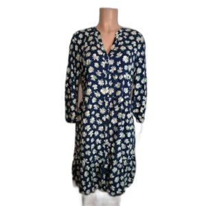 Old Navy Floral Blue Dress Size Large